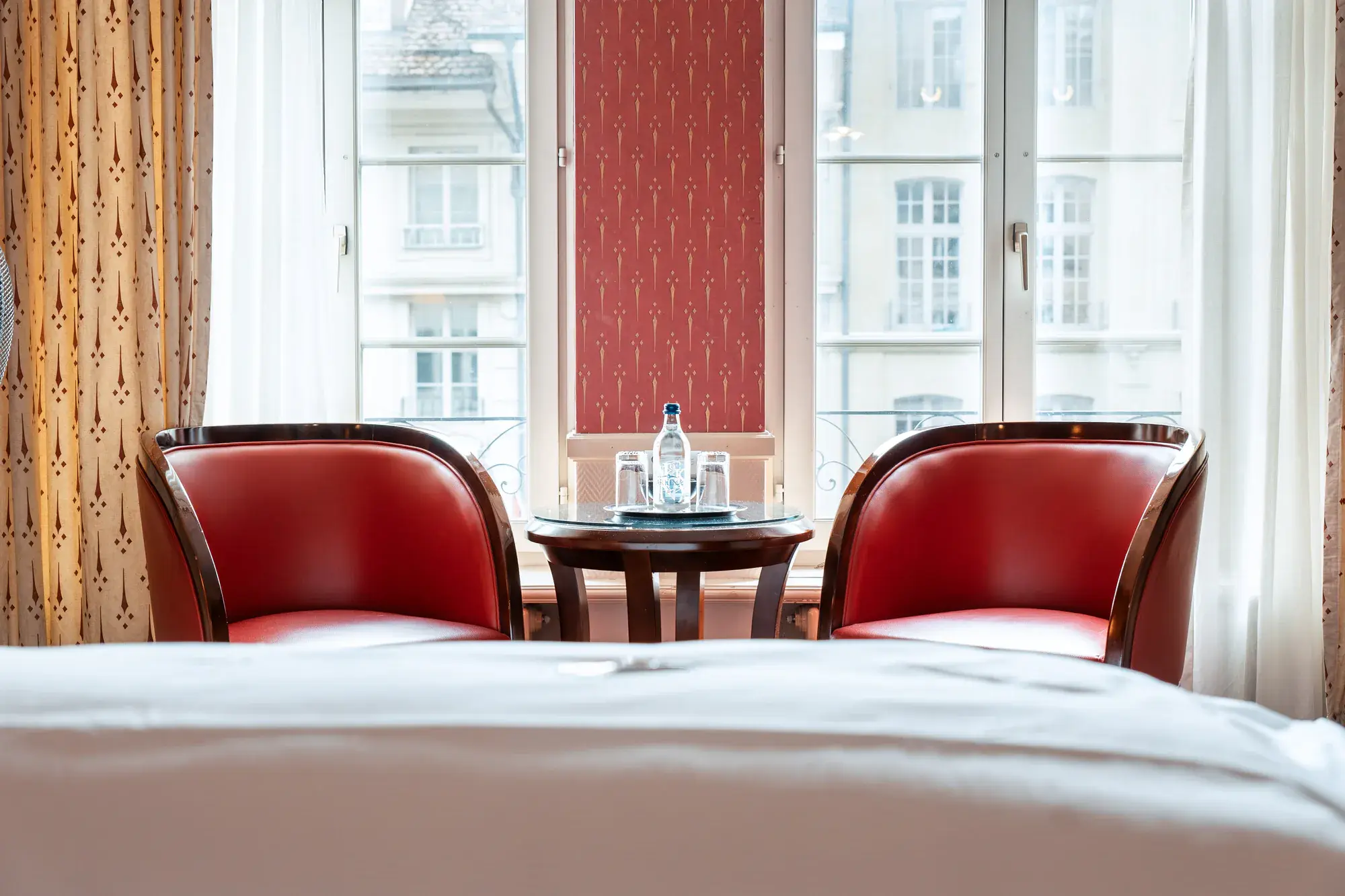 Altstadtblick aus dem Zimmerfenster